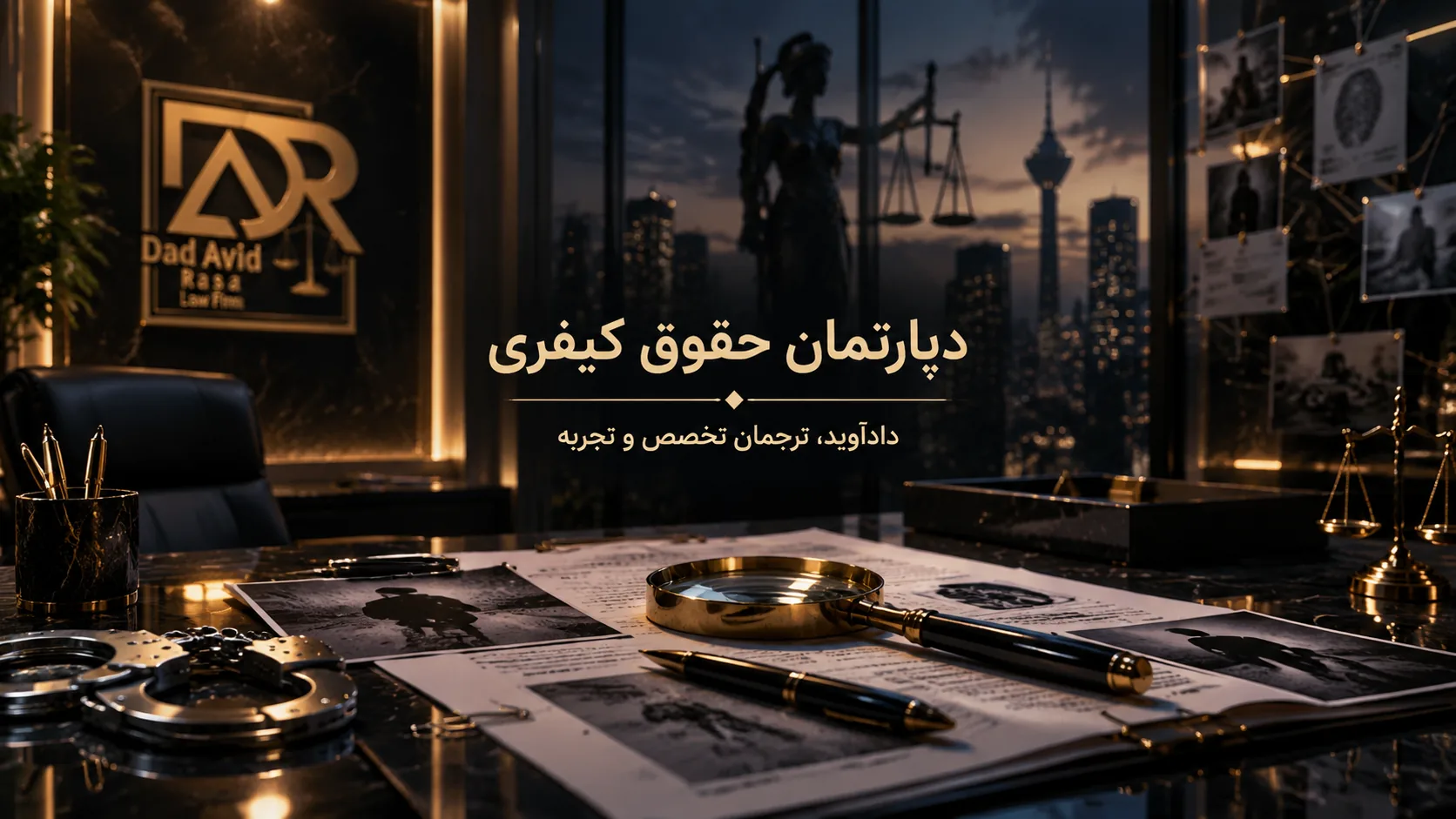 دپارتمان حقوق کیفری و دادگاههای کیفری
