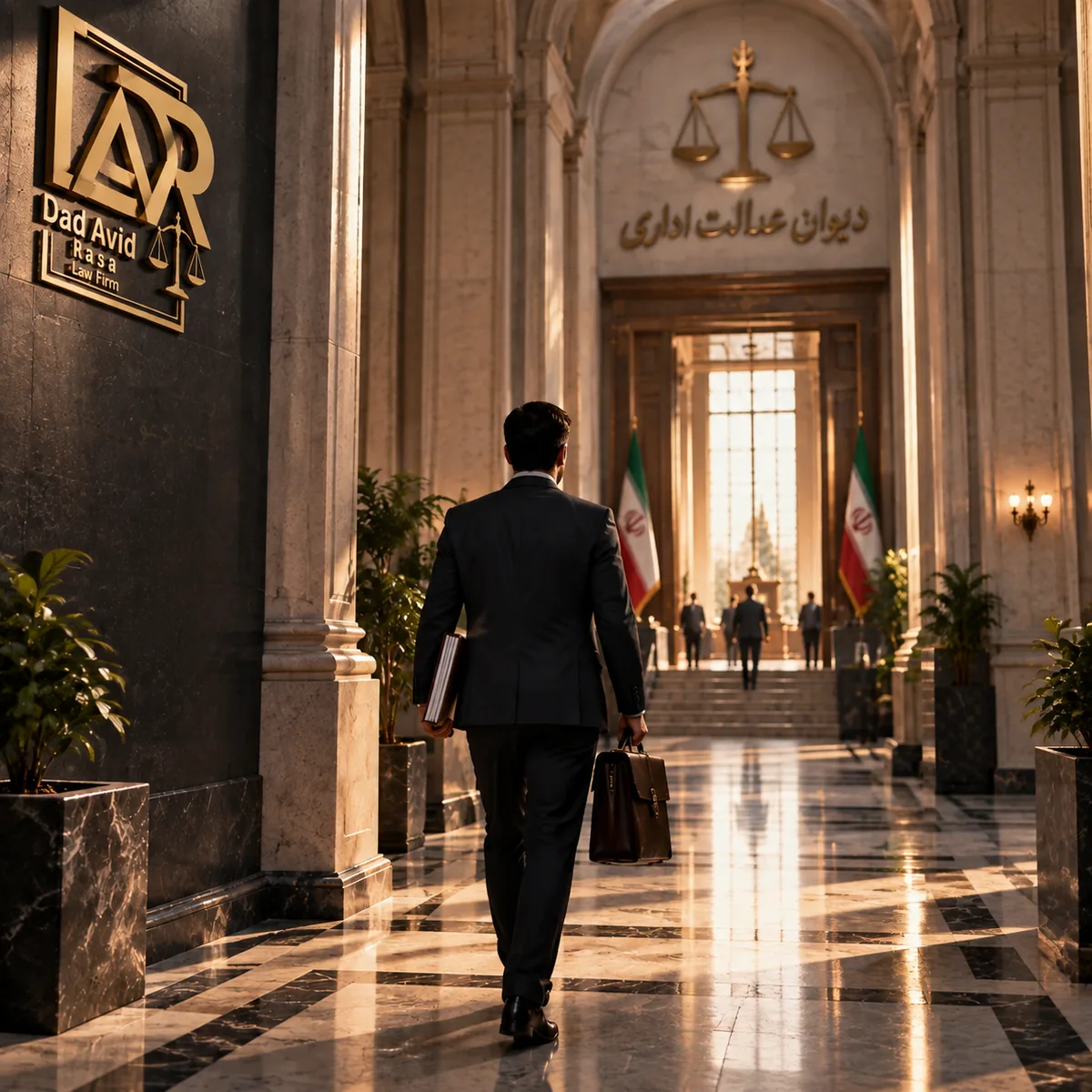 پیگیری تخصصی و حضور وکیل دیوان عدالت اداری در محاکم دادآوید