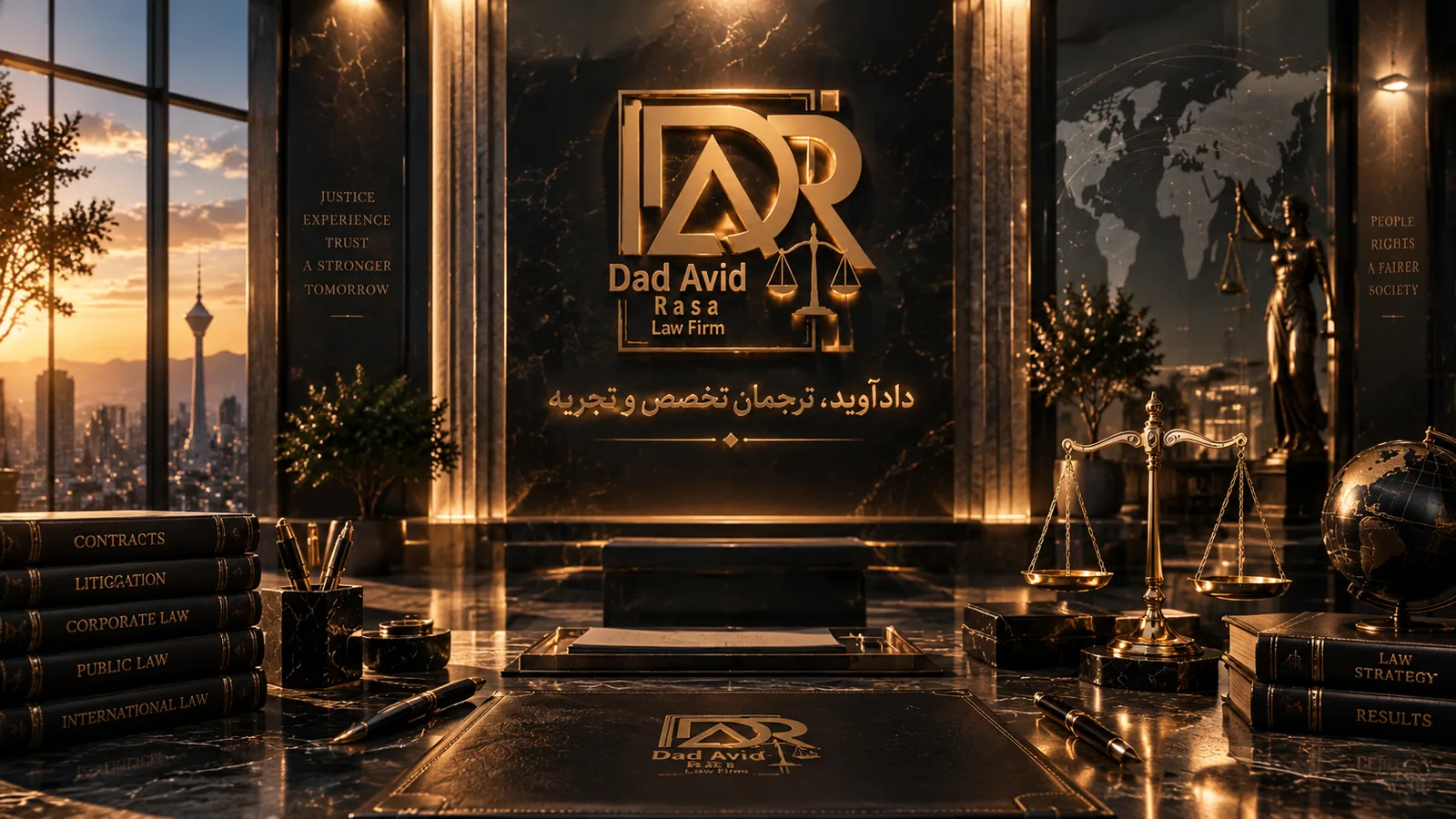 شفافیت مالی و قرارداد الکترونیک وکالت در موسسه حقوقی دادآوید