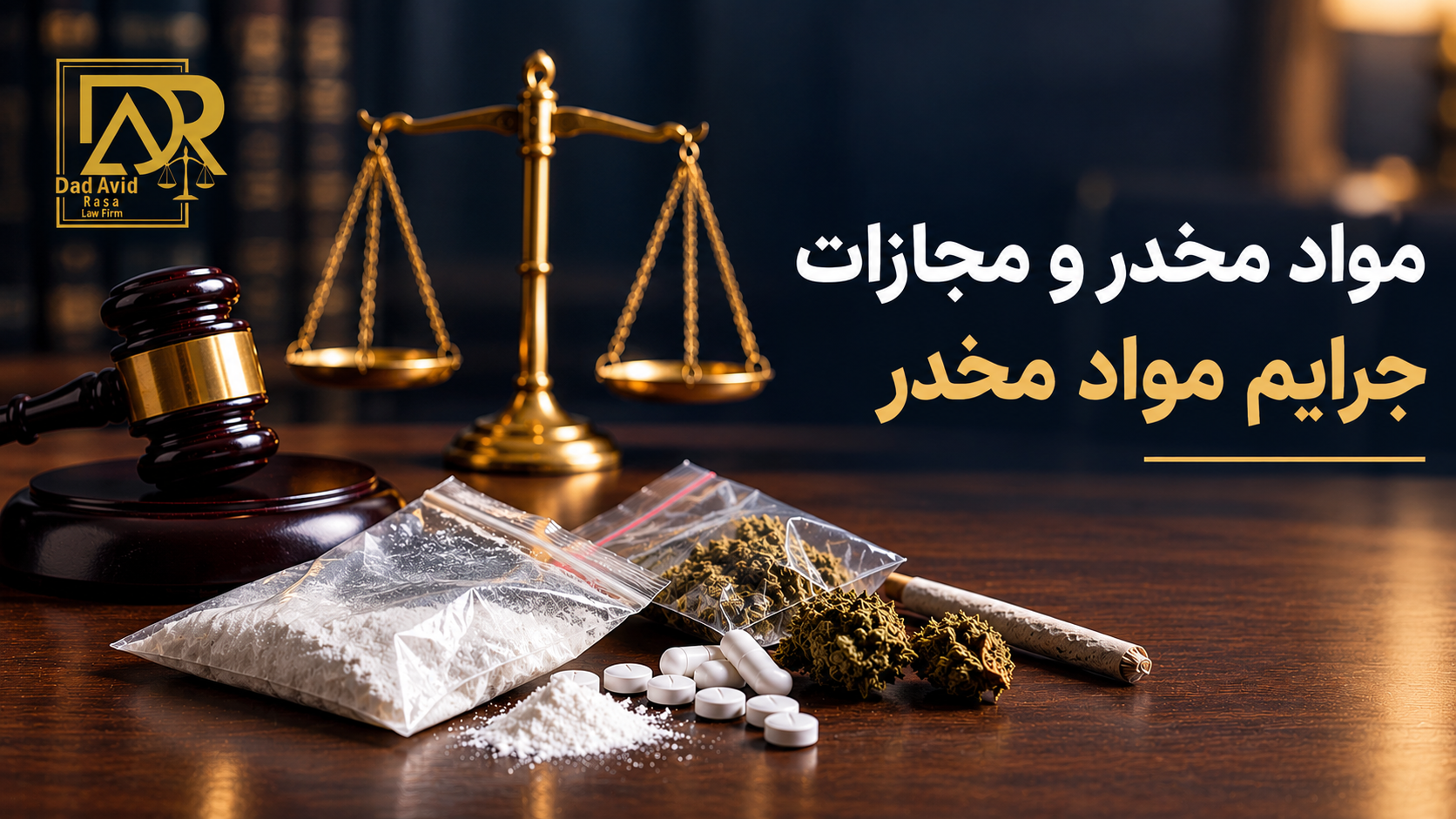 مواد مخدر و مجازات جرایم مواد مخدر